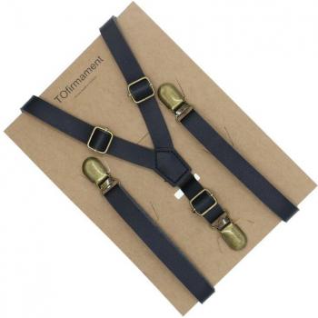 Solid‑Wein‑Leder‑Clip‑Halter – 110 × 1,5 cm