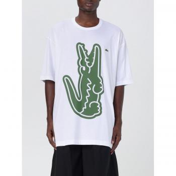T-shirt grafica Comme Des Garçons Shirt x Lacoste Bianco XS