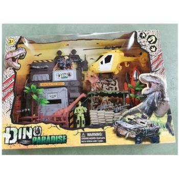 Set de Juego Militar con Dinosaurios