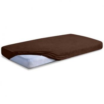 Frotte Classic Lenzuolo 140x200x20 gomma, marrone18 – MATEX