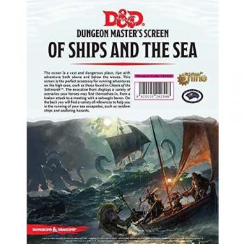 D&D: Onderzeeërs en Gouden Kust DM Scherm