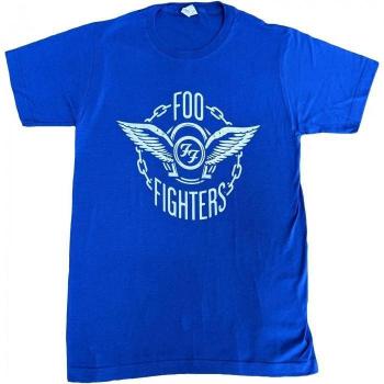 Foo Fighters Unisex Adult Ex-Tour Wings Top, S, Blau