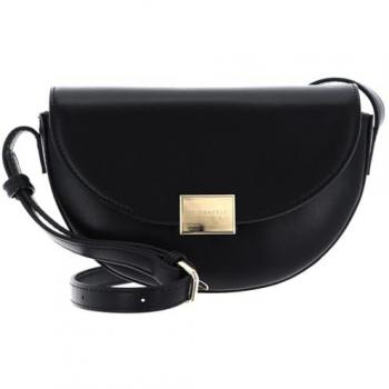 Seidenfelt Ellanda Schultertasche schwarz/gold