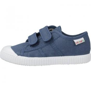 Victoria 1915 Kinder Sneakers aus Canvas mit doppeltem Klettverschluss und Zehenverstärkung