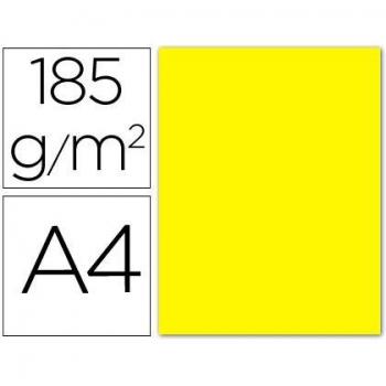 Cartulina Canson Iris Vivaldi A4 185 g Jaune Canari Paquet de 50 feuilles