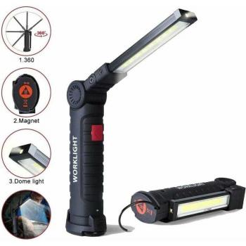 Ricaricabile LED 800Lumen Base Magnetica