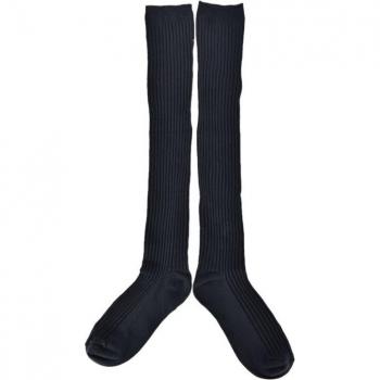 1 paire de leggings doux en tricot pour femmes et filles, longueur 65 cm, hiver