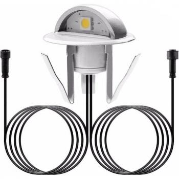 Half-moon LED Step Lamps Low Voltage B106