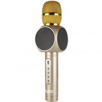 Wireless Karaoke Microphone | Switti 4-in-1 Portable Bluetooth Karaoke Microphone Speaker and Player for KTV Outdoor Family Party Music | Gift for Children iOS & Android Smartphone