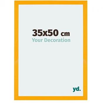 Cadre Photo en MDF Jaune 35x50