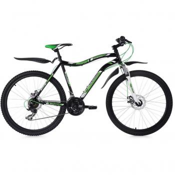KS Cycling Phalanx 26″ Fully Mountainbike – Schwarz, Weiß, Grün – RH 51 cm