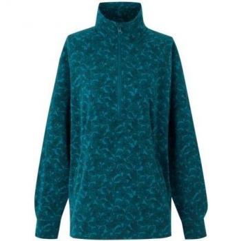 Sweat mi-zip Orla Kiely Birdy Femme 14 UK bleu