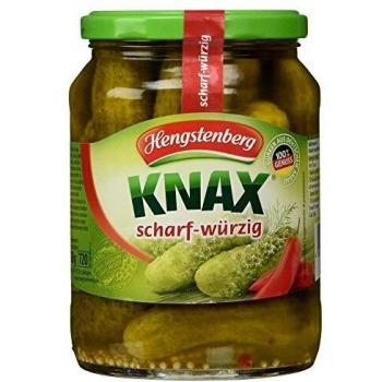 Knax Gewürzgurken, scharf
