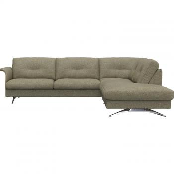 FLEXLUX Glow L‑Ecksofa – Premium Sitzbau