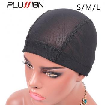 Plussign Black Weaving Cap for Hair Extensions