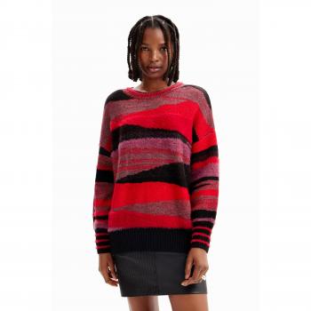 Pull oversize franges femme Desigual automne/hiver