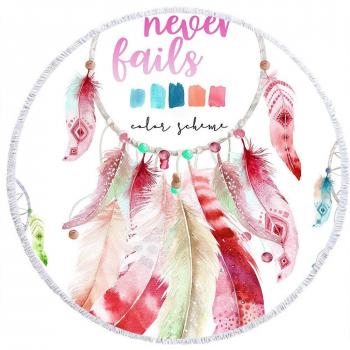 Serviette de plage enfant/adolescent Attrape-rêve imprimé numérique T605