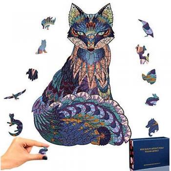 Puzzle Volpe 3D: Colore e Creatività