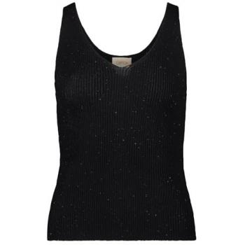 Cartoon Glitzerndes Stricktop für Damen