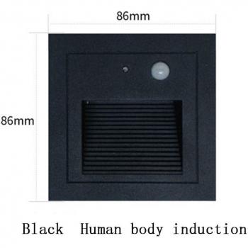 Outdoor LED Square Wall Light with Sensor