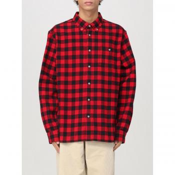 Large Red Woolrich Casual Shirt – Plaid Pattern