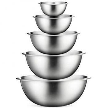 FineDine 5-Piece Mixing Bowls Set
