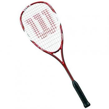 Wilson Squash-Schläger Damen/Herren Advanced Tour 150 WRT912330 Rot/Weiß