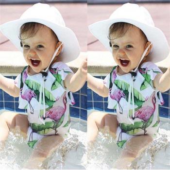 Traje de baño de dos piezas Floral para Niñas