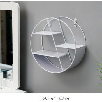 Decorative Iron Grid Wall Rack ZH314