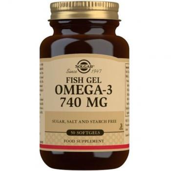 Cápsulas de Omega 3 de Salmón de Solgar, 50 unidades
