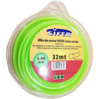 Tondo Verde Decespugliatore Sifer 4 mm x 32 m