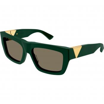 Acetato Verde Quadrato Bottega Veneta BV1178S 006 Donna – Occhiali da Sole