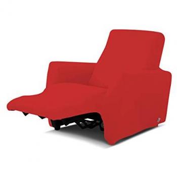 Copripoltrona Reclinabile Antimacchia Elasticizzata Genius Relax Tinta Unita Siena 1011