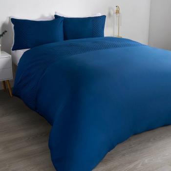 OHS Pinsonic Grid Panel Duvet Set