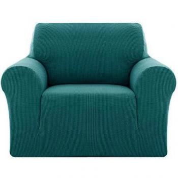 Dotted Jacquard Stretch Sofa Cover