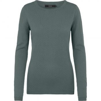 Vero Moda Pullover Care 10136644 Grün Regular Fit S female