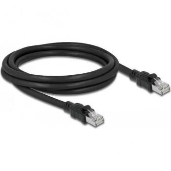 Buiten CAT6a Netwerkkabel (FTP) 2 meter Zwart