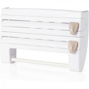 Soporte para colgar toallas y organizar película en la cocina
