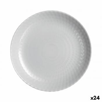 Plato de Postre Granit Gris Luminarc Pampille 19 cm (24 Unidades)
