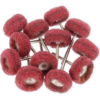 50pcs 1 Inch Scouring Pad Buffing Set for Dremel Tool