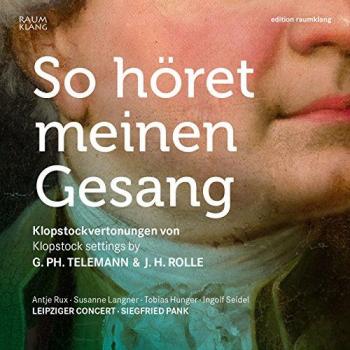 Cantates So höret meinen Gesang