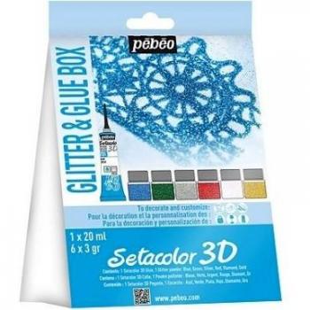 3D Glitter & Glue Art Set