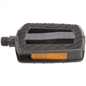 M‑Wave Pedale Bici Steady Beach Nero Riflettente