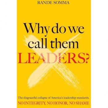 WHY DO WE CALL THEM LEADERS?: The disgraceful collapse of America's leadership standards. No integrity. No honor. No shame.