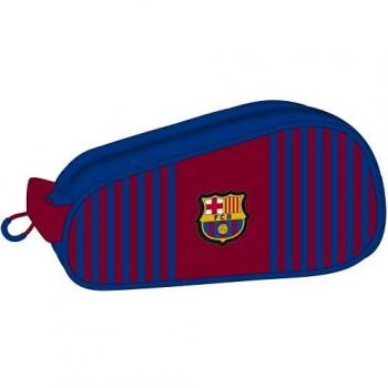 F.C. Barcelona Zapatillero Ovalado Granate y Azul Marino