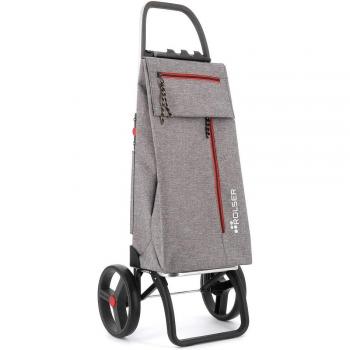 Nákupní taška na kolečkách Rolser Wallaby Tweed 2 šedá