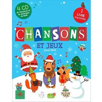 CHANSONS ET JEUX POUR NOEL + 4 CD AUDIO