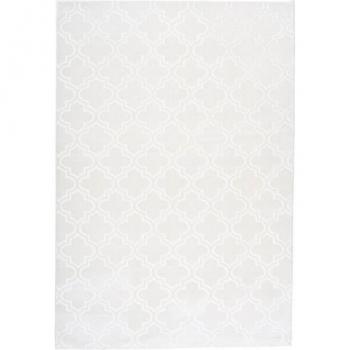 Kayoom Polyester‑Teppich Weiß – 230×160 cm (LxB)