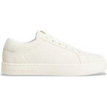 Calvin Klein Jeans Homme Marrant Blanché, Baskets à Semelle Élevée, 41 US