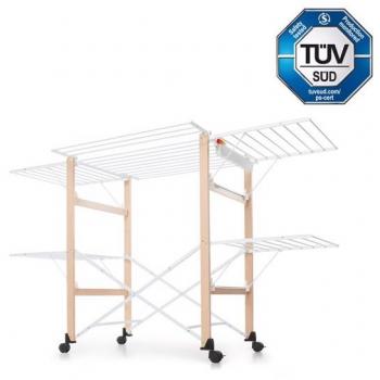 Foppapedretti Stendibiancheria Legno Pieghevole Naturale Gulliver Evo Naturale